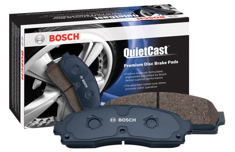 BOSCH BP1449 QuietCast Premium SemiMetallic Disc Brake Pad Set  Compatible with Select Jaguar XF XFR XFRS XJ XJR XKR XKRS REAR